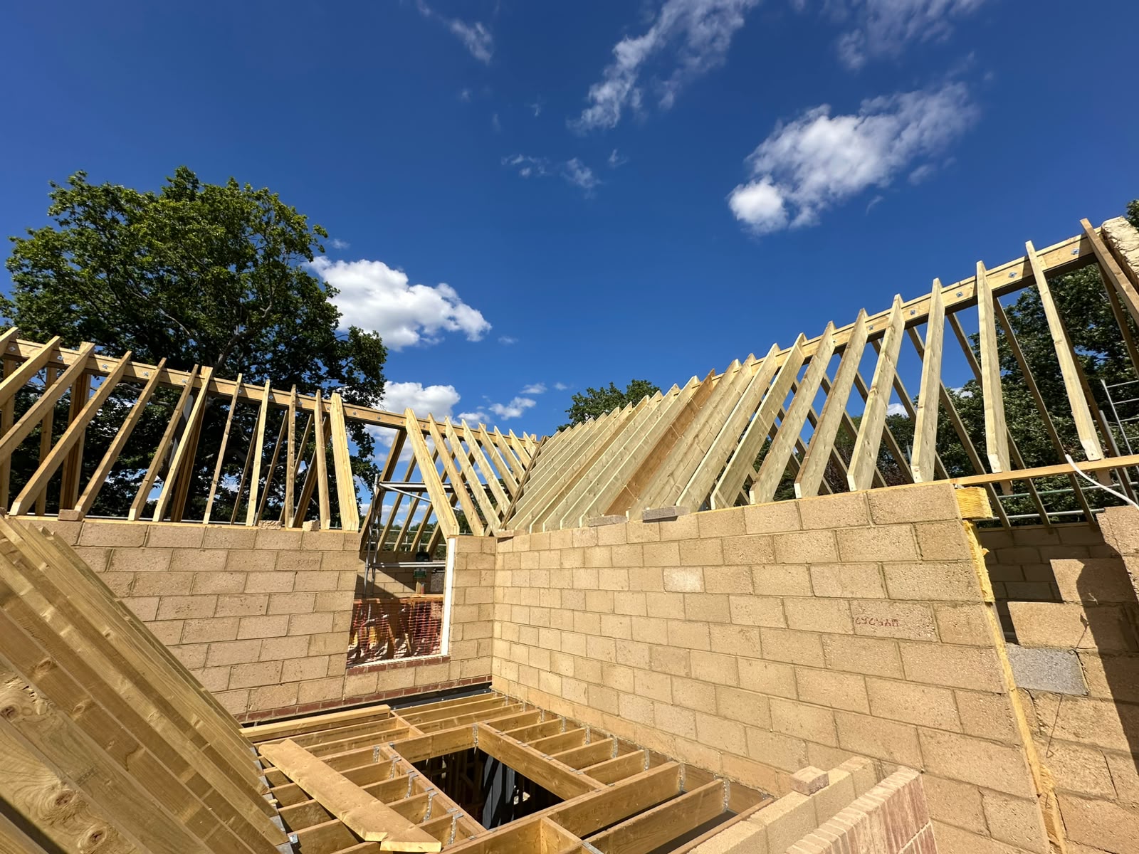 L shaped dormer